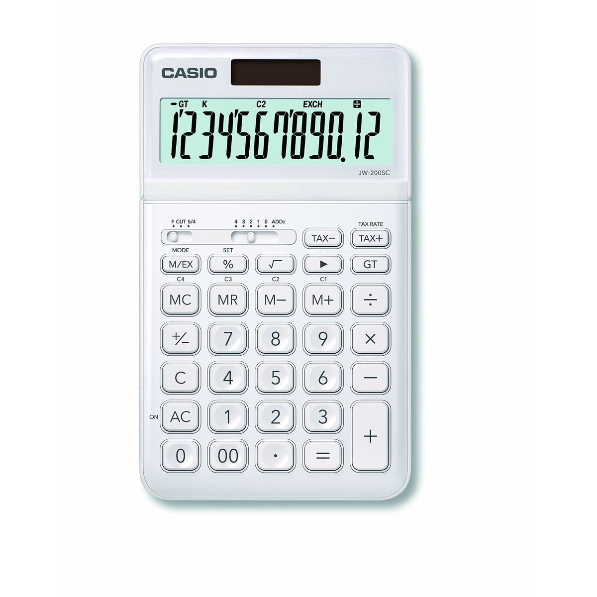 Lommeregner Casio JW-200SC Hvid Plastik